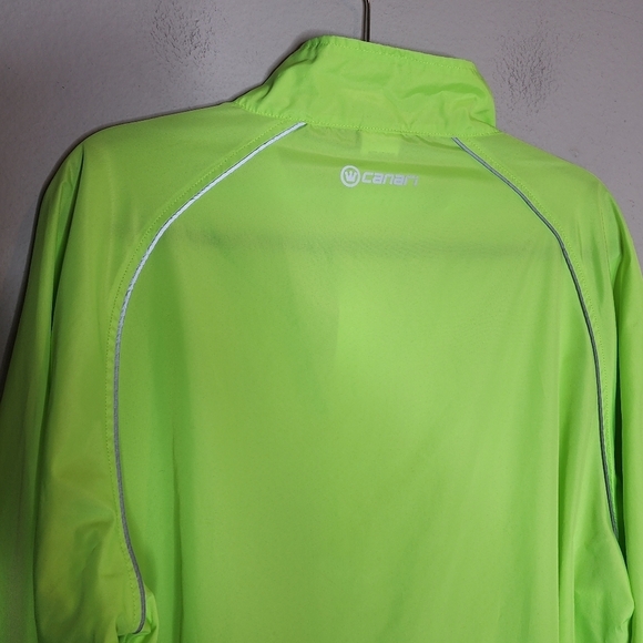 Canari Packable Cycling Jacket.  Size XXL. Neon green. - Picture 12 of 16